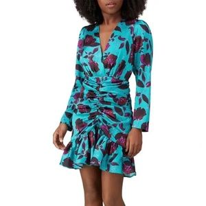 DELFI Collective Teal Toni Dress Small